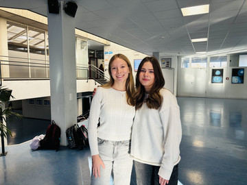 Viktoria und Eva sind unsere Schülersprecherinnen 2025/26