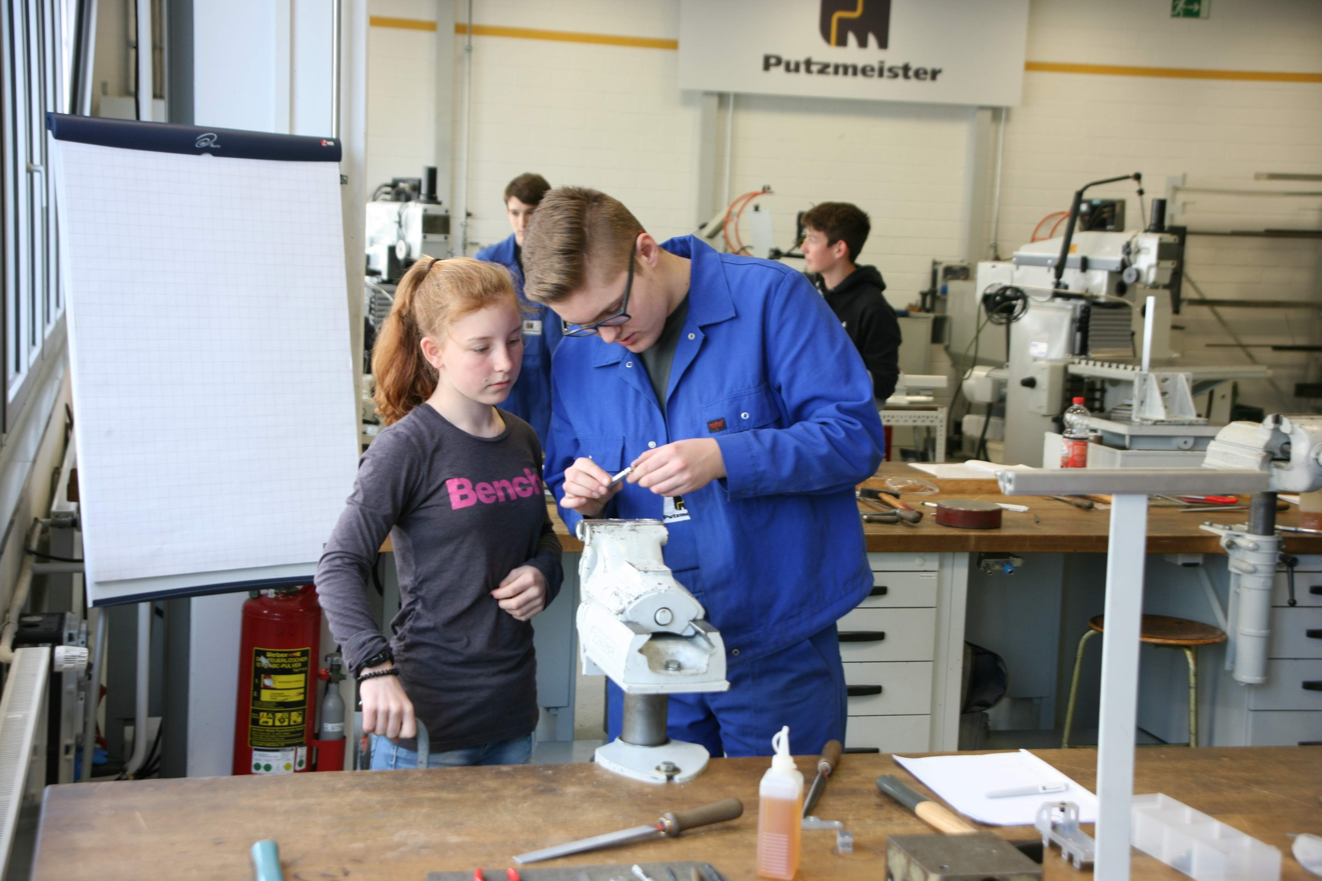 Einblicke in die Arbeit bei Putzmeister