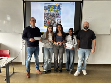 Klasse 7b erfolgreich bei der Wissensrallye „Lust auf Technik“