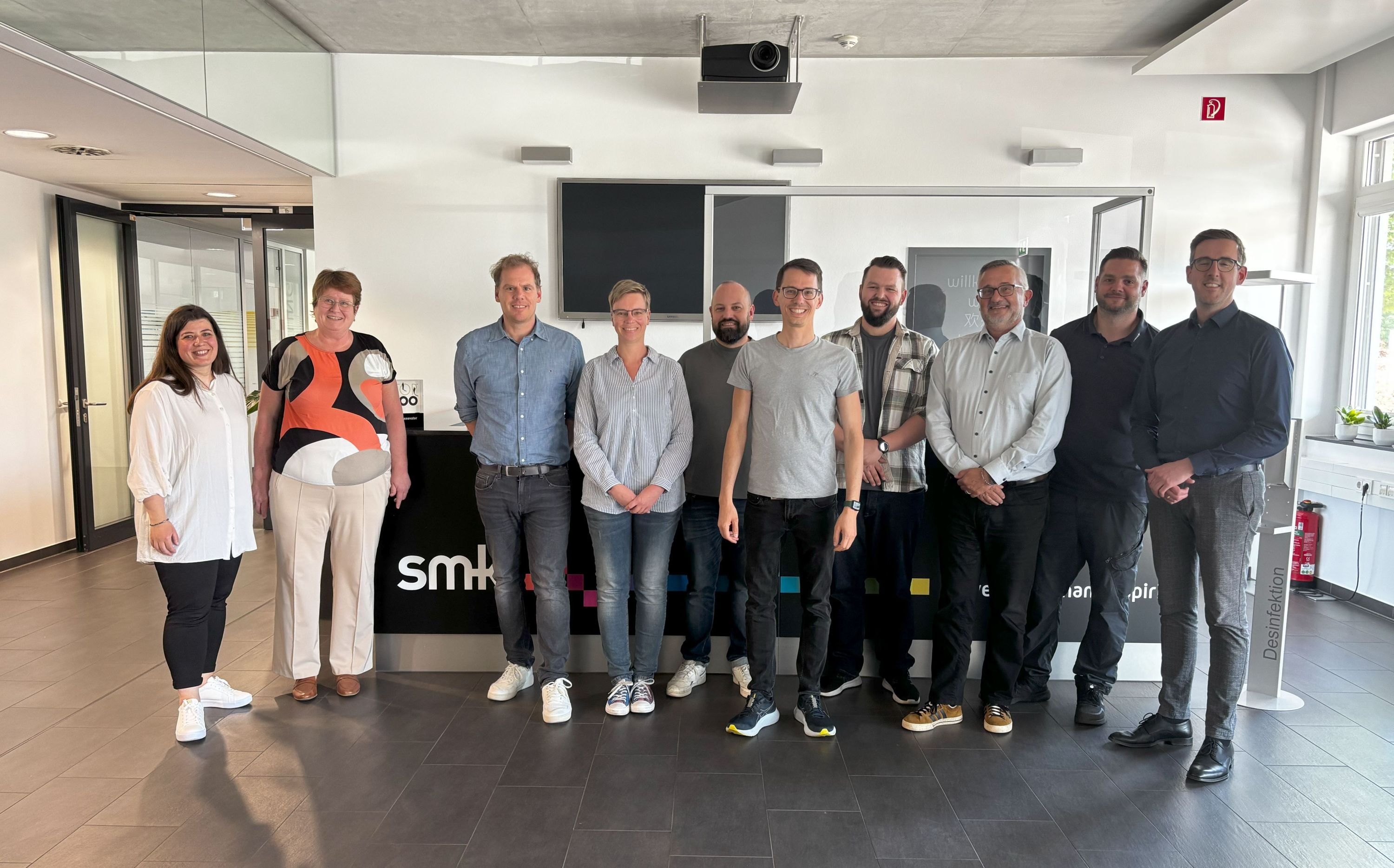 Firmenbesuch bei smk