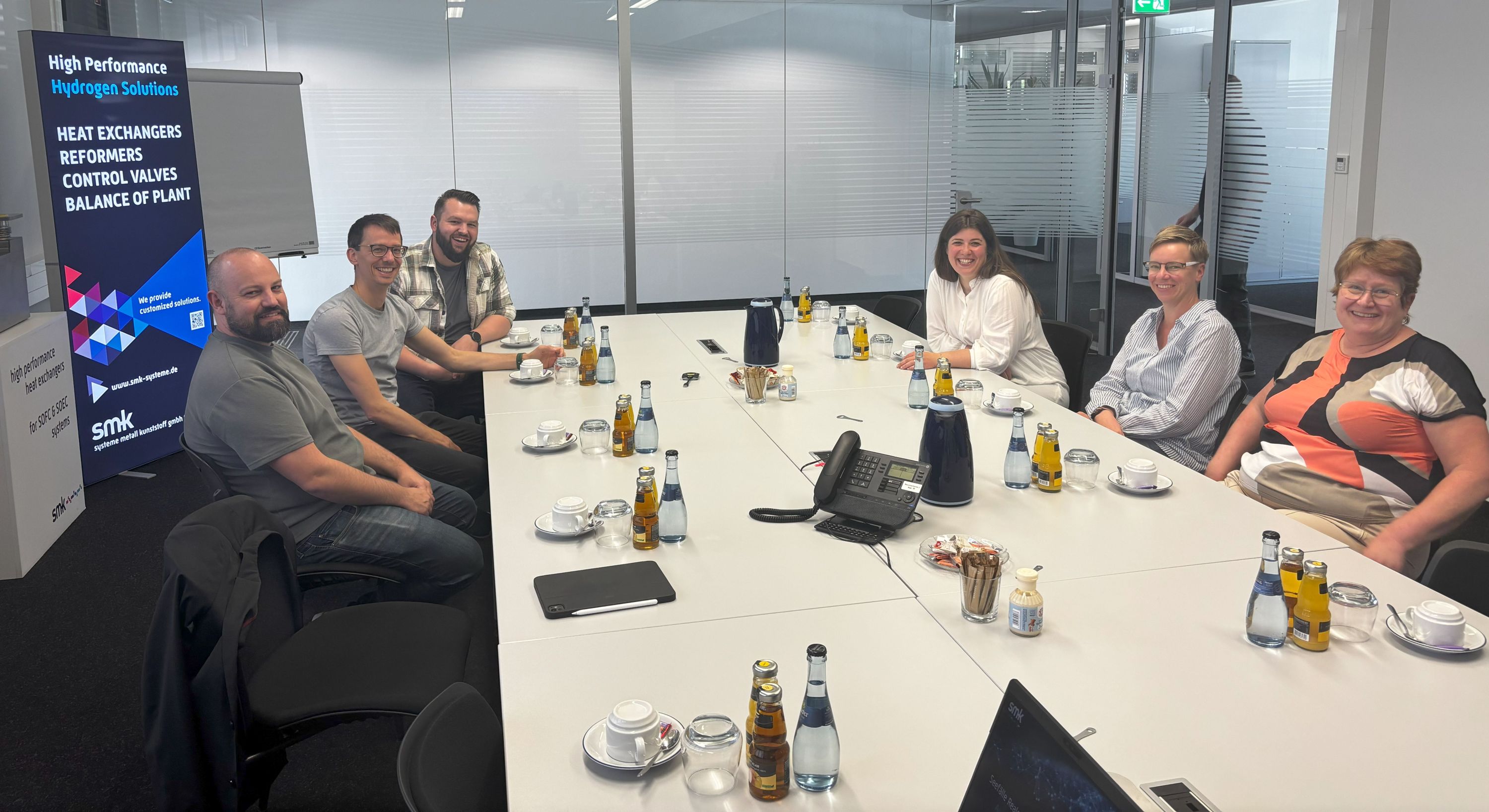Firmenbesuch bei smk